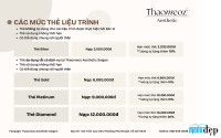 Thiết kế menu Spa