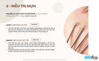 Thiết kế menu Spa