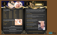 Thiết kế menu Spa