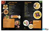 Thiết Kế Menu Quán Nhậu