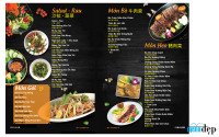 Thiết Kế Menu Quán Nhậu