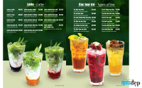 Thiết Kế Menu Resort
