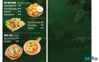 Thiết Kế Menu Resort