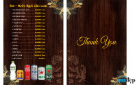 Thiết kế menu Bar-Karaoke