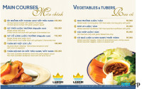 Thiết Kế Menu Resort