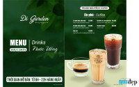 Thiết Kế Menu Resort