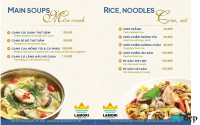 Thiết Kế Menu Resort