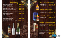 Thiết kế menu Bar-Karaoke