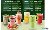 Thiết Kế Menu Resort