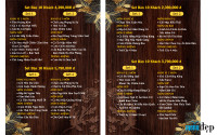 Thiết kế menu Bar-Karaoke