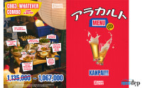Thiết kế menu Món Ăn Đường phố