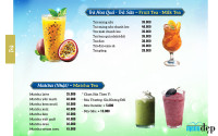 Thiết kế Menu Cafe