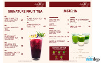 Thiết kế Menu Cafe