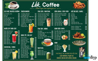 Thiết kế Menu Cafe