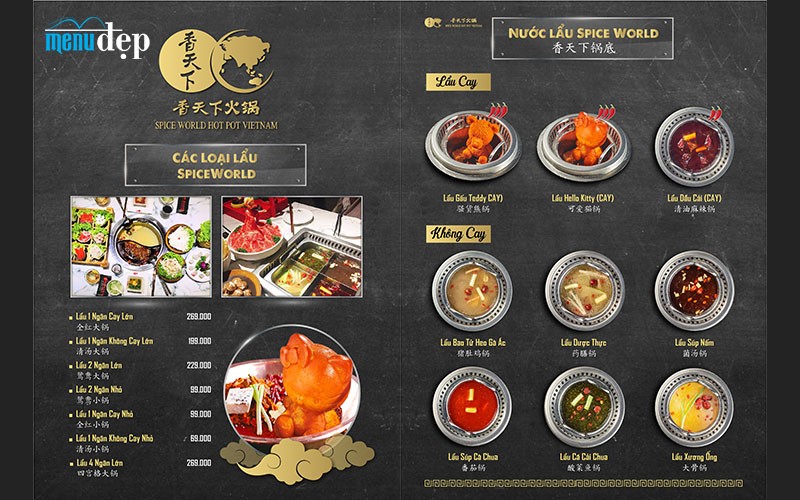 Thiết kế menu