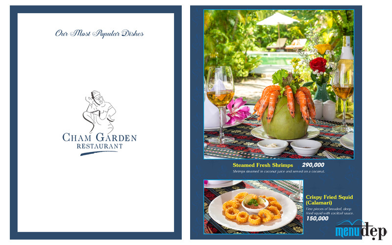 Thiết kế và In ấn Menu Chuyên nghiệp