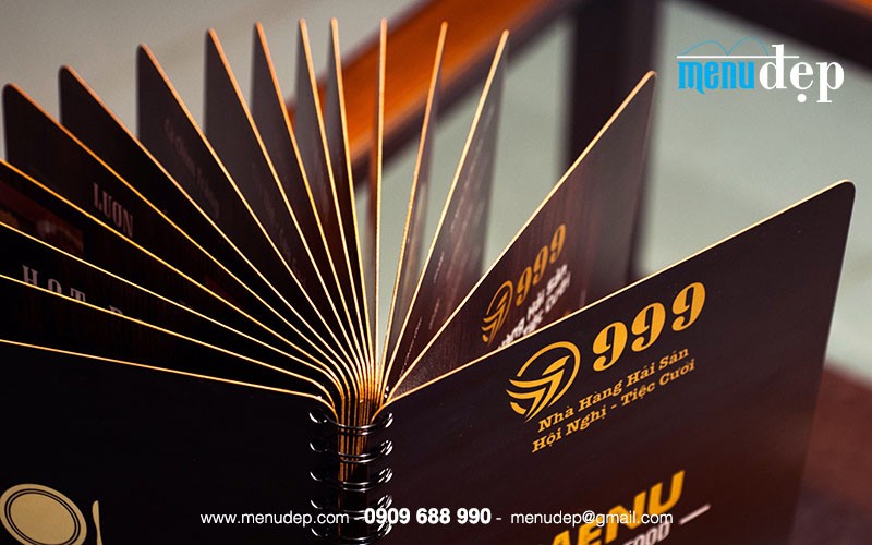 Chuyên In ấn Menu trên Mọi Chất liệu