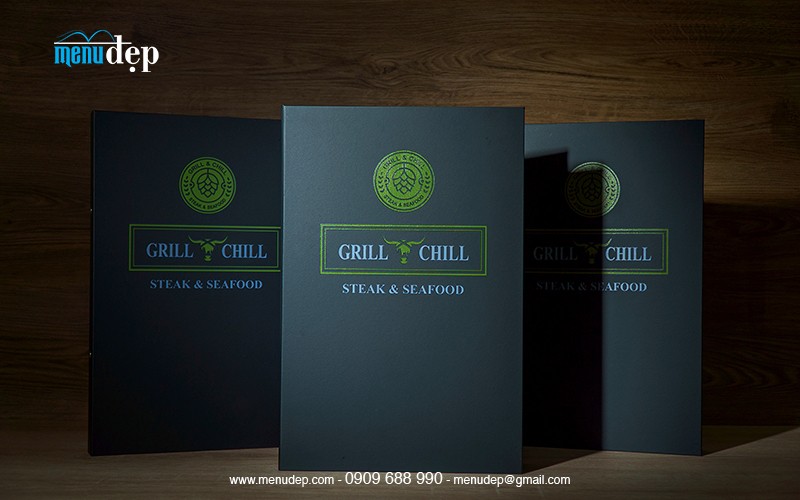 Bìa còng thích hợp với menu cần thay đổi thường xuyên