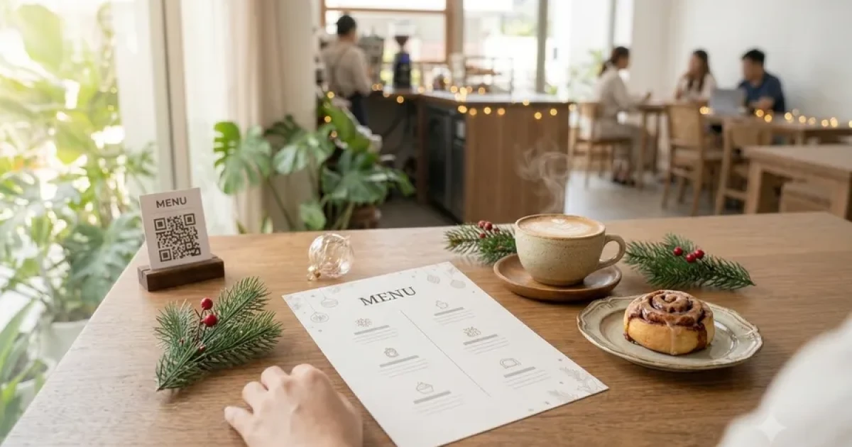 Thiết kế menu mùa lễ: Cách làm nổi bật và tăng gọi món