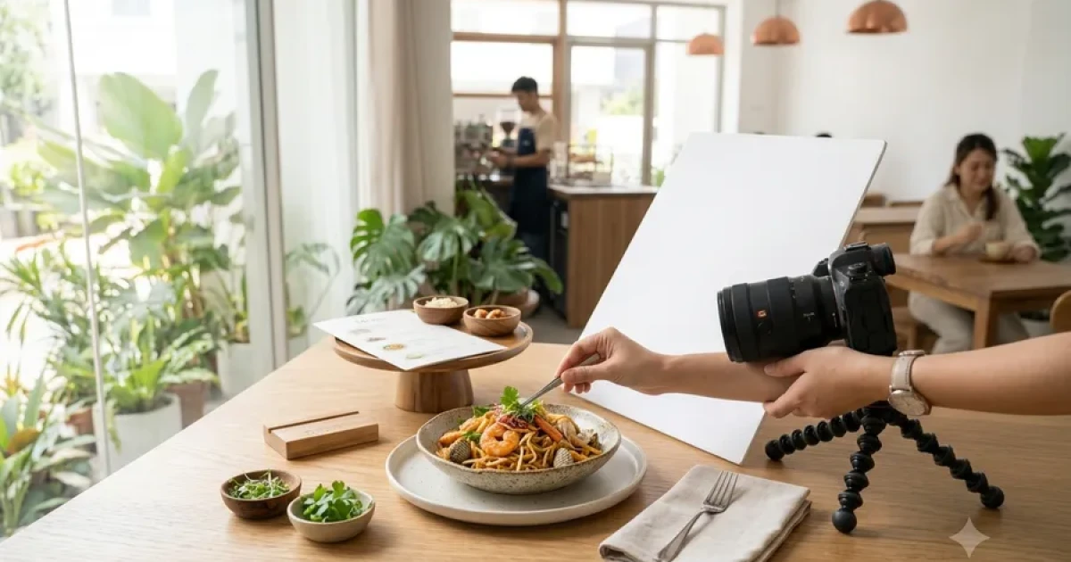 Ánh sáng trong food photography: Cách tạo ảnh món ăn đẹp