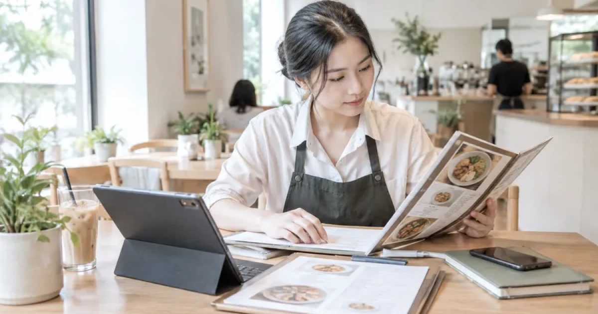 Case study menu thực tế: bí quyết tăng chuyển đổi cho F&B
