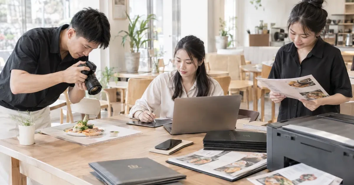 Một ngày làm việc của ekip Menu Đẹp diễn ra thế nào?