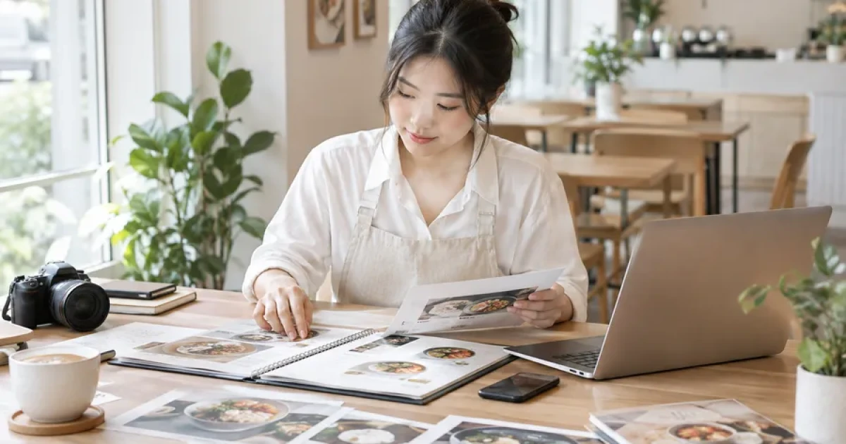 Quy trình thiết kế menu chuyên nghiệp cho quán F&B