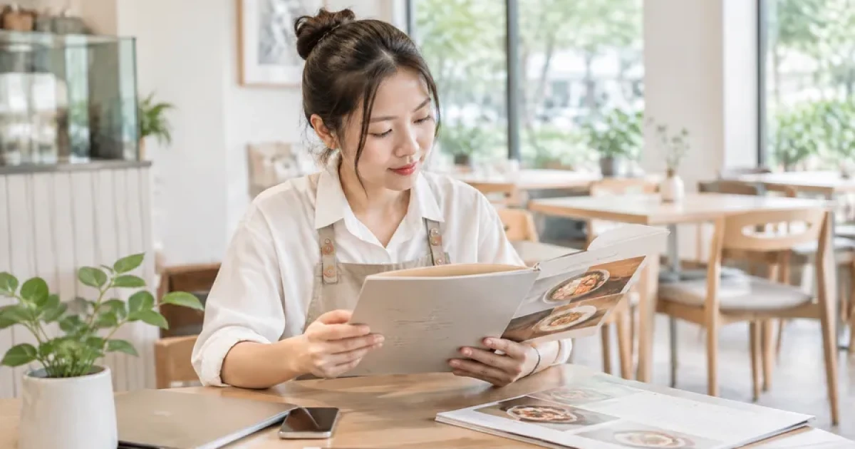 Thiết kế menu nhà hàng chuẩn bán hàng, tăng gọi món