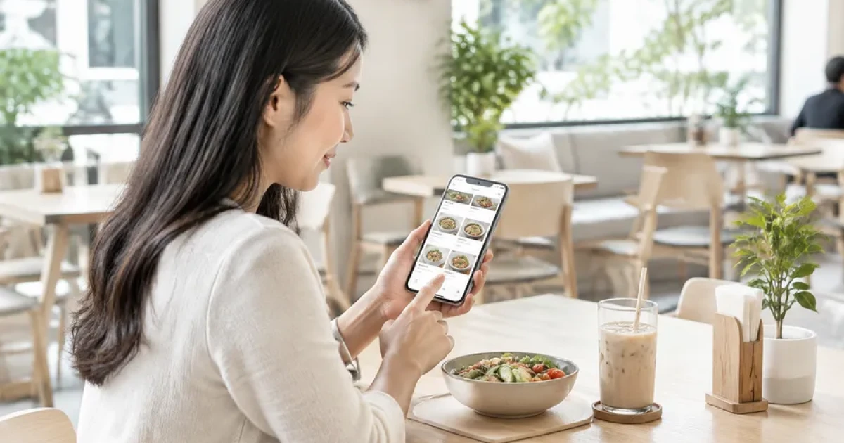 Menu online có hình ảnh đẹp giúp khách chọn món thuận tiện hơn