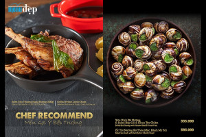 Địa chỉ thiết kế menu nhà hàng chuyên nghiệp, uy tín