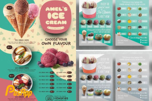 Hướng dẫn thiết kế menu quán kem đẹp thu hút giới trẻ