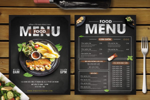 Cách xây dựng menu quán ăn đẹp thu hút nhiều khách hàng