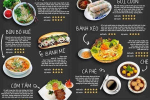 Những nguyên tắc khi thiết kế menu nhà hàng đẹp