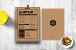 In menu sáng tạo: tạo dấu ấn riêng cho thương hiệu