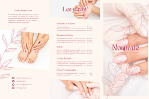Bí Quyết Thiết Kế Menu Nail Hiệu Quả Cho Salon