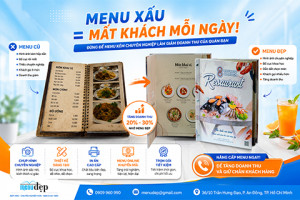 Menu Xấu = Mất Khách Mỗi Ngày! Sự Thật Nhiều Chủ Quán Đang Không Nhận Ra