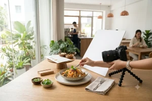 Ánh sáng trong food photography: Cách tạo ảnh món ăn đẹp