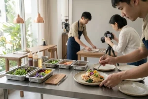 Chuẩn bị món trước buổi chụp: Checklist cho nhà hàng
