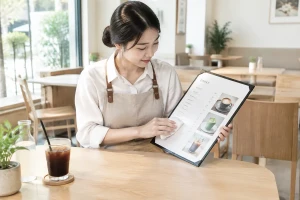 Menu chống nước cho quán: bền đẹp, dễ vệ sinh