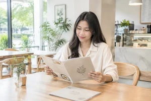 Menu mở phẳng: Ưu điểm, chất liệu và cách làm đẹp