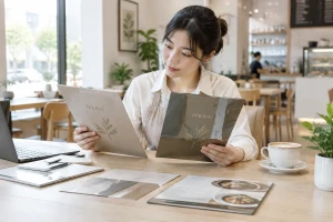 Cán mờ hay cán bóng? Nên chọn loại nào cho menu