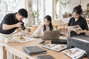 Một ngày làm việc của ekip Menu Đẹp diễn ra thế nào?