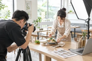 Hậu trường chụp hình món ăn: Quy trình tạo ảnh đẹp