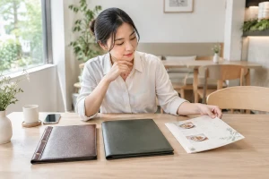 Menu đóng gáy, bìa da hay tờ rời: Chọn loại nào phù hợp?