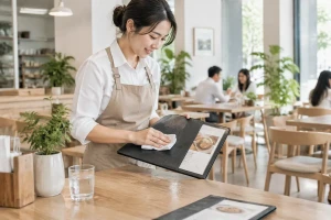 Menu chống nước cho nhà hàng đông khách nên chọn gì?