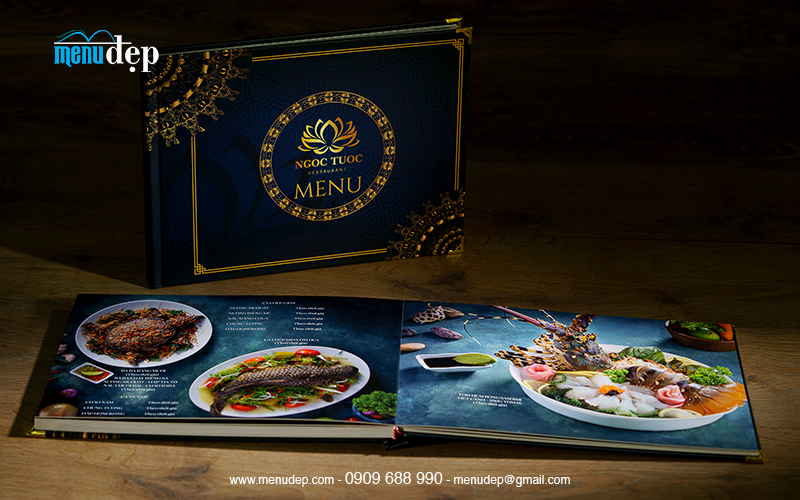 menu mở phẳng